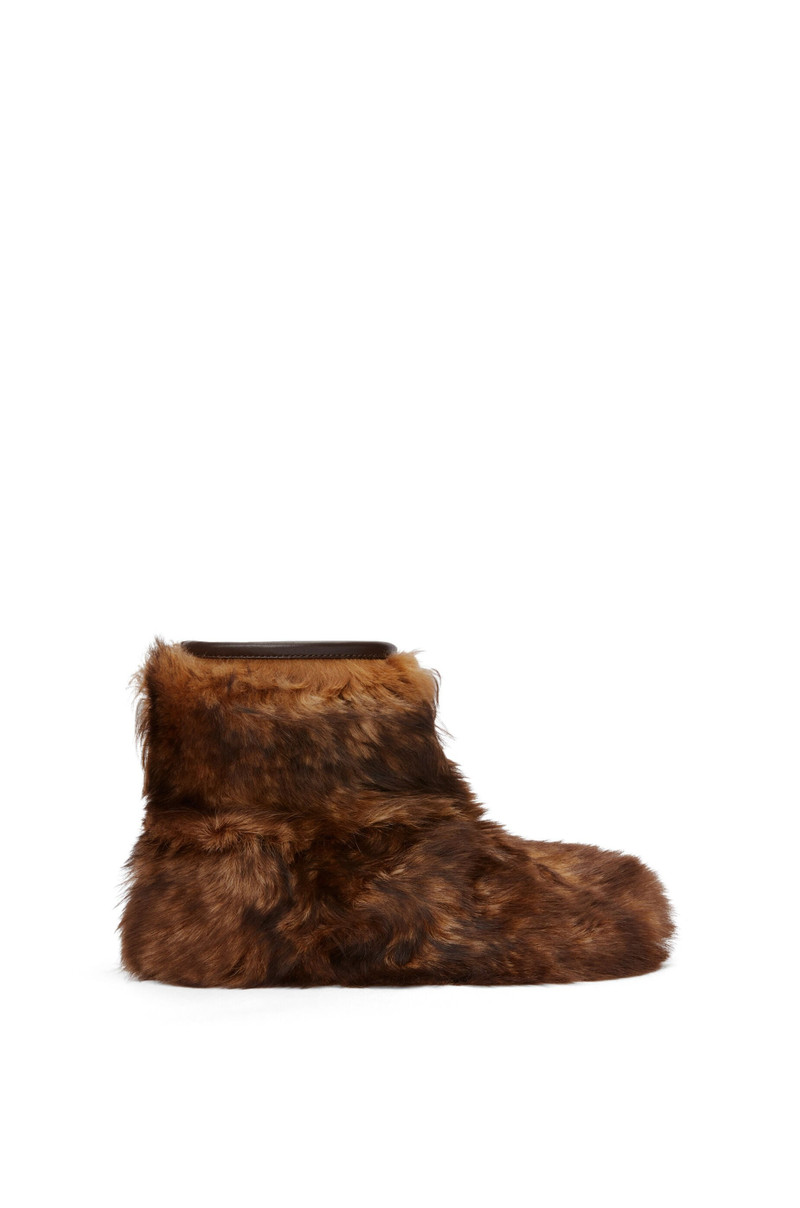 Lago boot in shearling 1