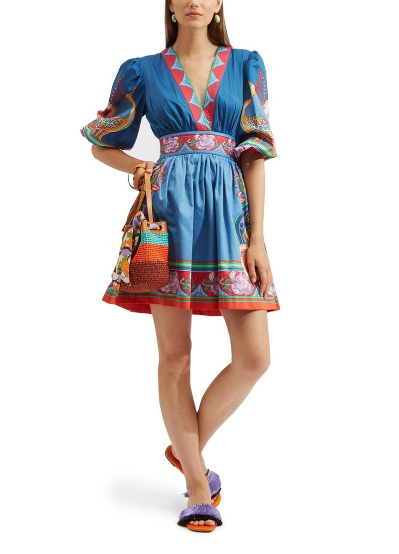 Margherita 면 minidress 5
