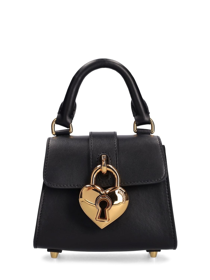 Heart lock top handle bag - 1