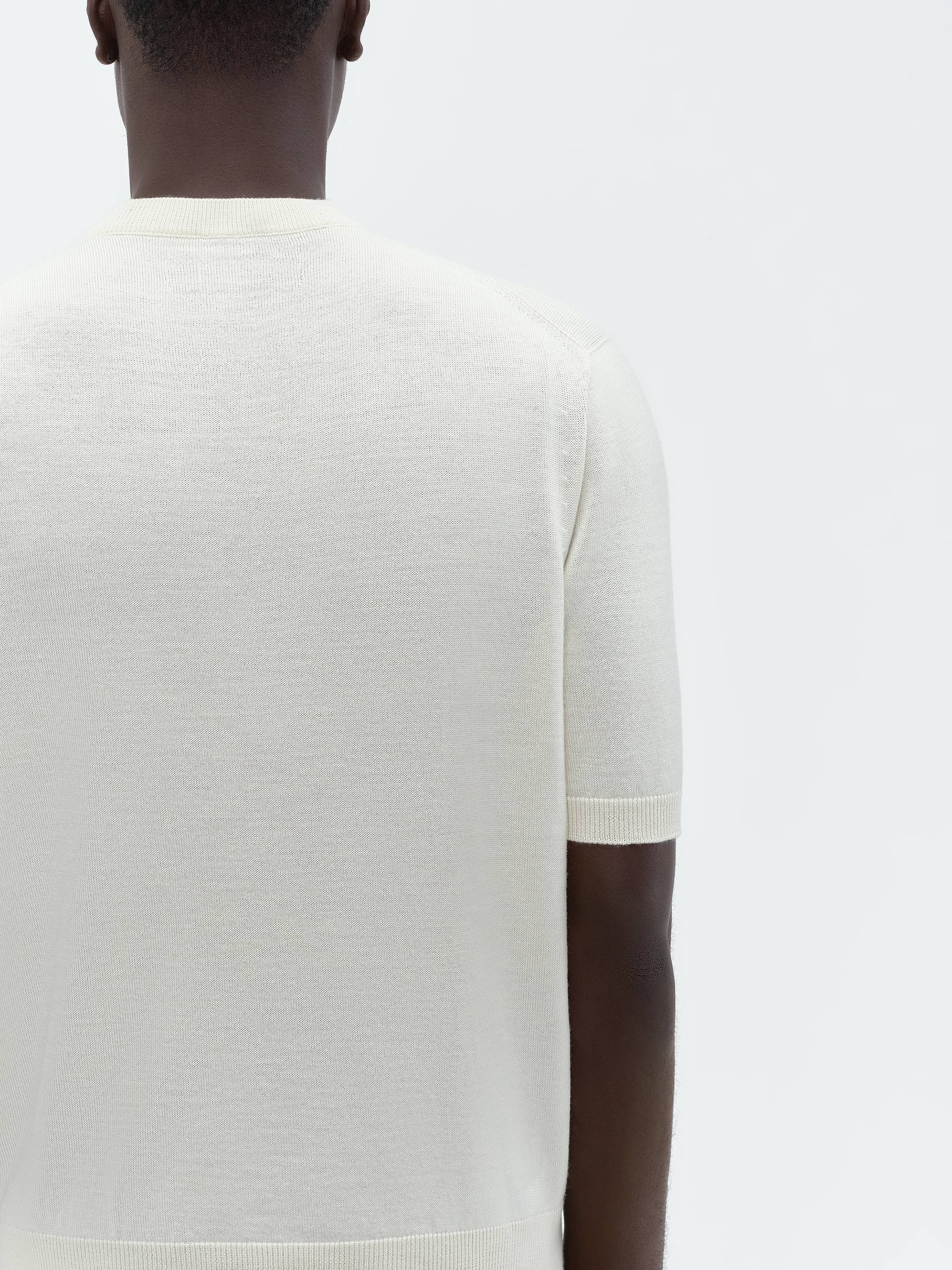 SHORT SLEEVE CREW- ALABASTER - 7