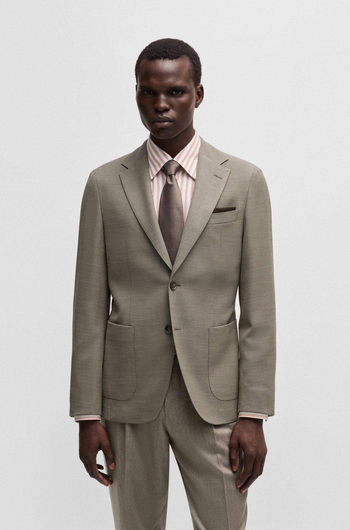 SLIM-FIT BLAZER IN PERFORMANCE-STRETCH WOOL - 2