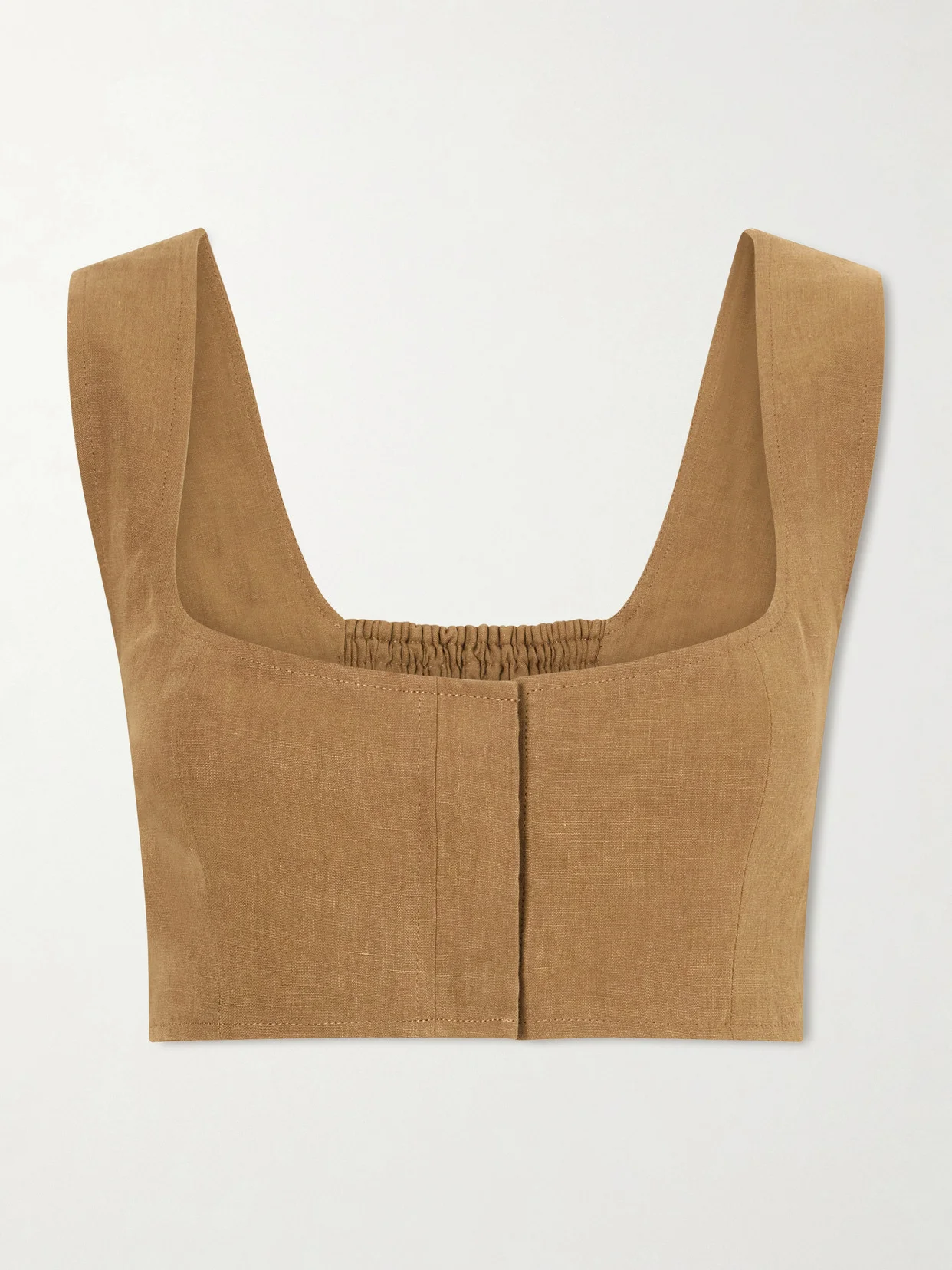 Jirja Linen Cropped Top - 1