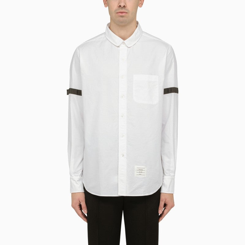 Thom Browne White Cotton Shirt With Detail Men - 1