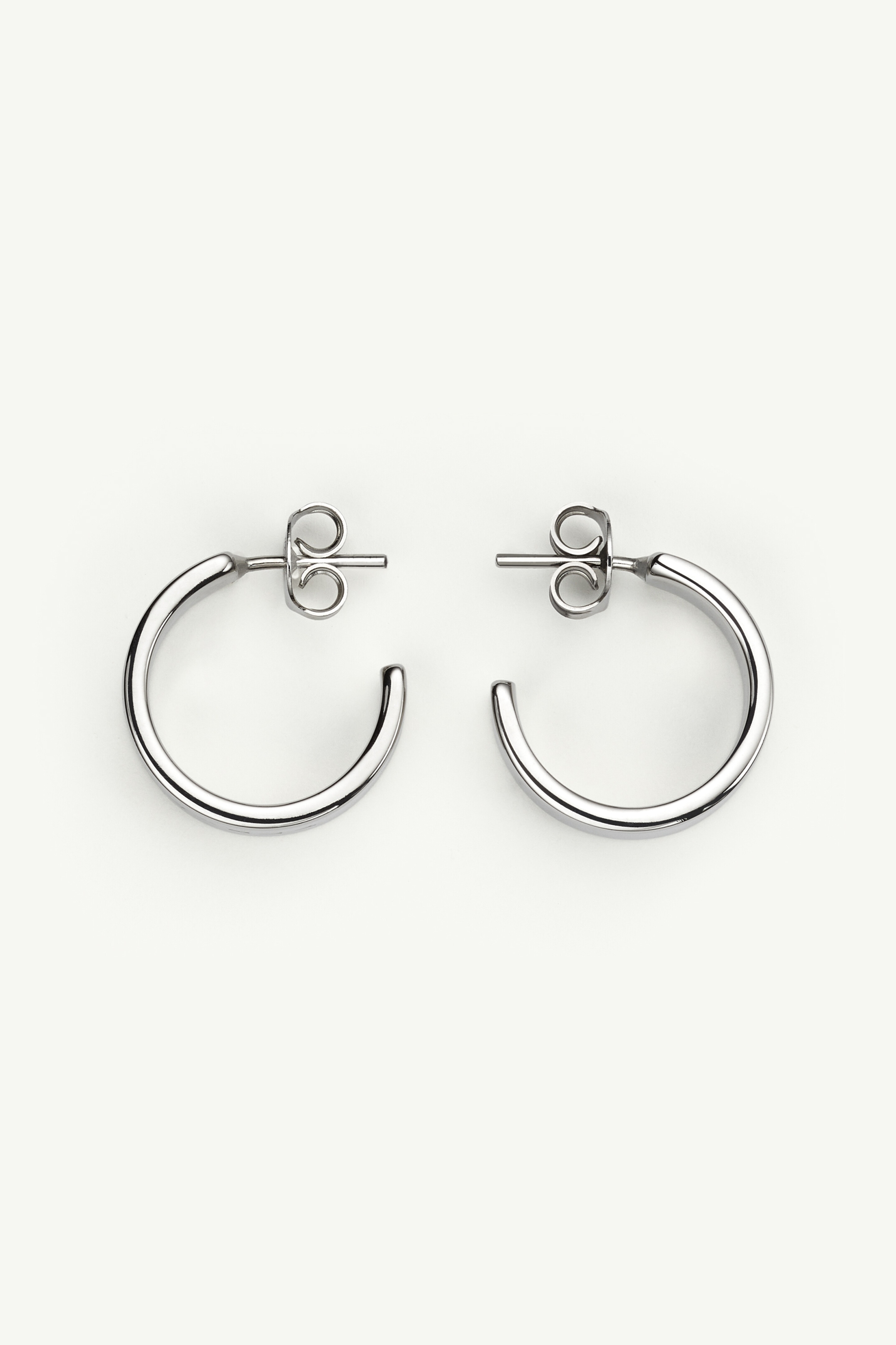 Minimal logo earrings - 1