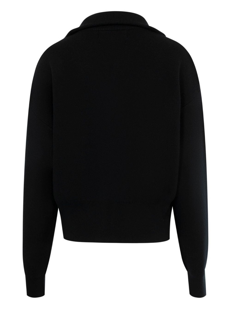 extreme cashmere zip-up sweatshirt outlook