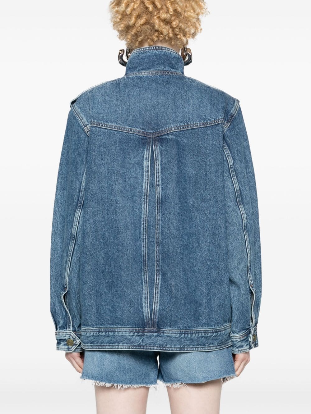 Power denim jacket - 4