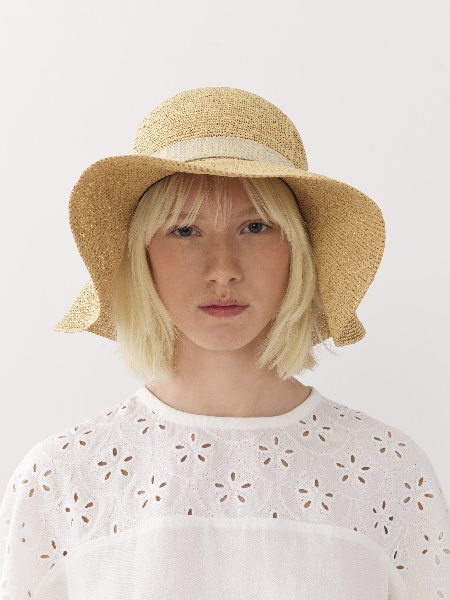 CHLOÉ X BORSALINO WOODY HAT - 3