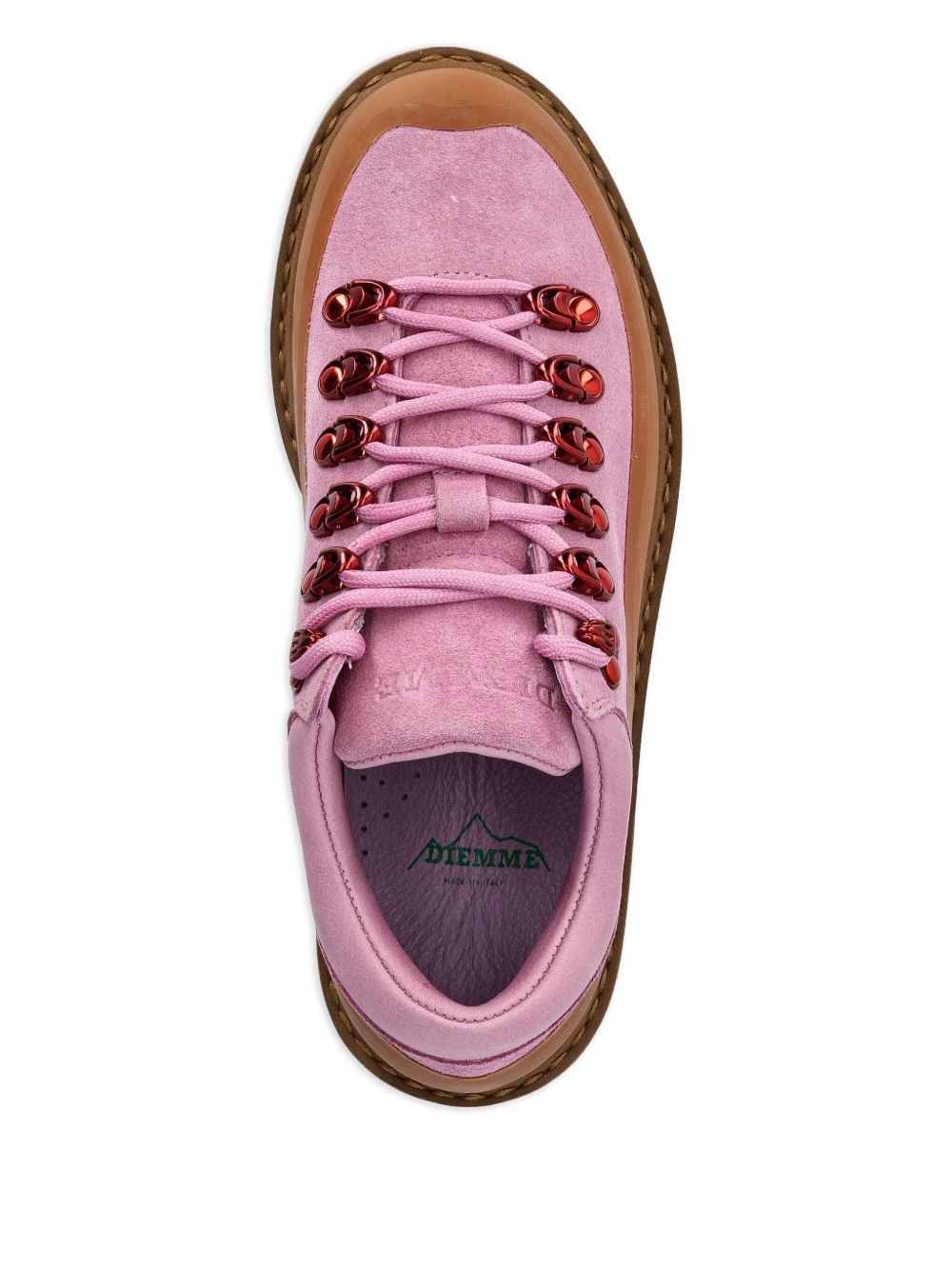 Cornaro Gomma lace-up suede boots - 3