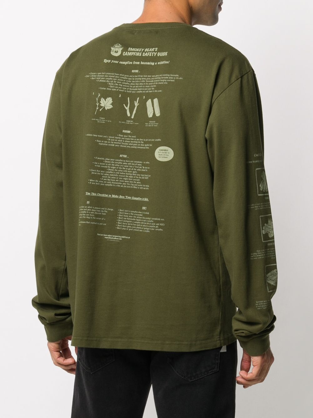slogan print sweatshirt - 4