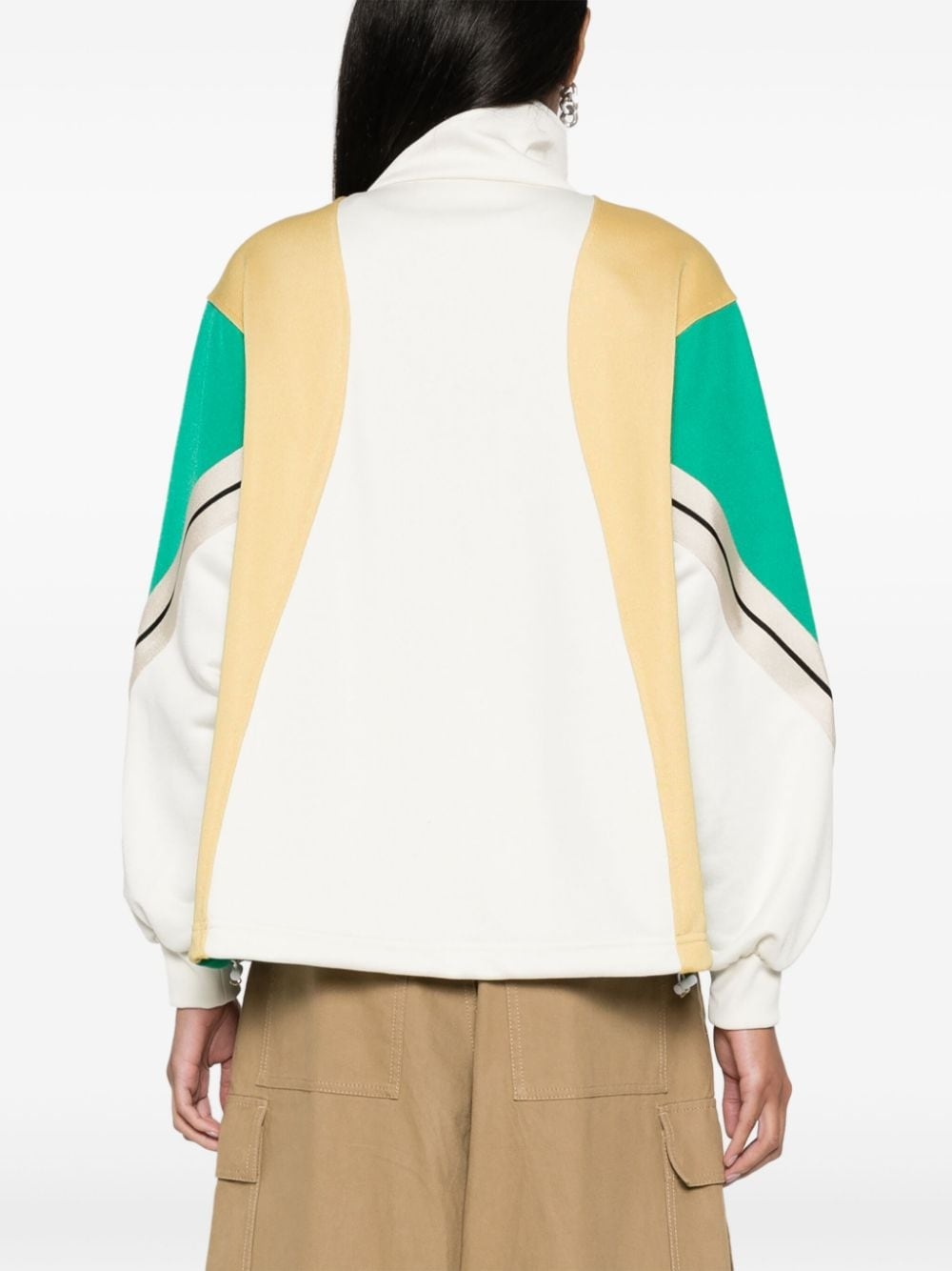 colour-block track jacket - 4