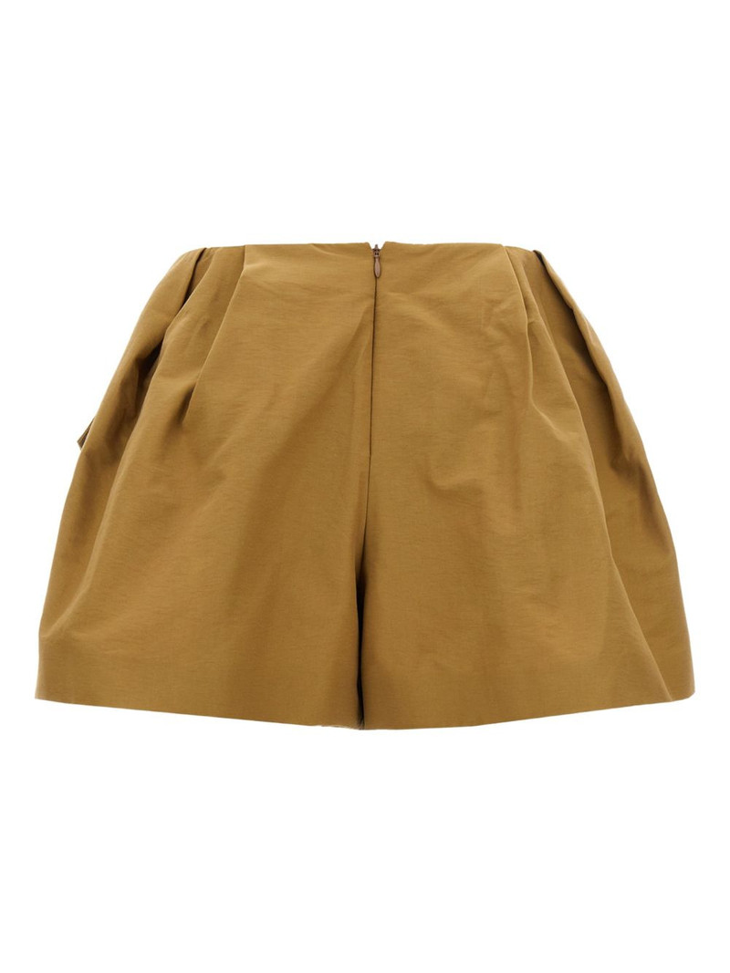 sacai cargo zip mini shorts outlook