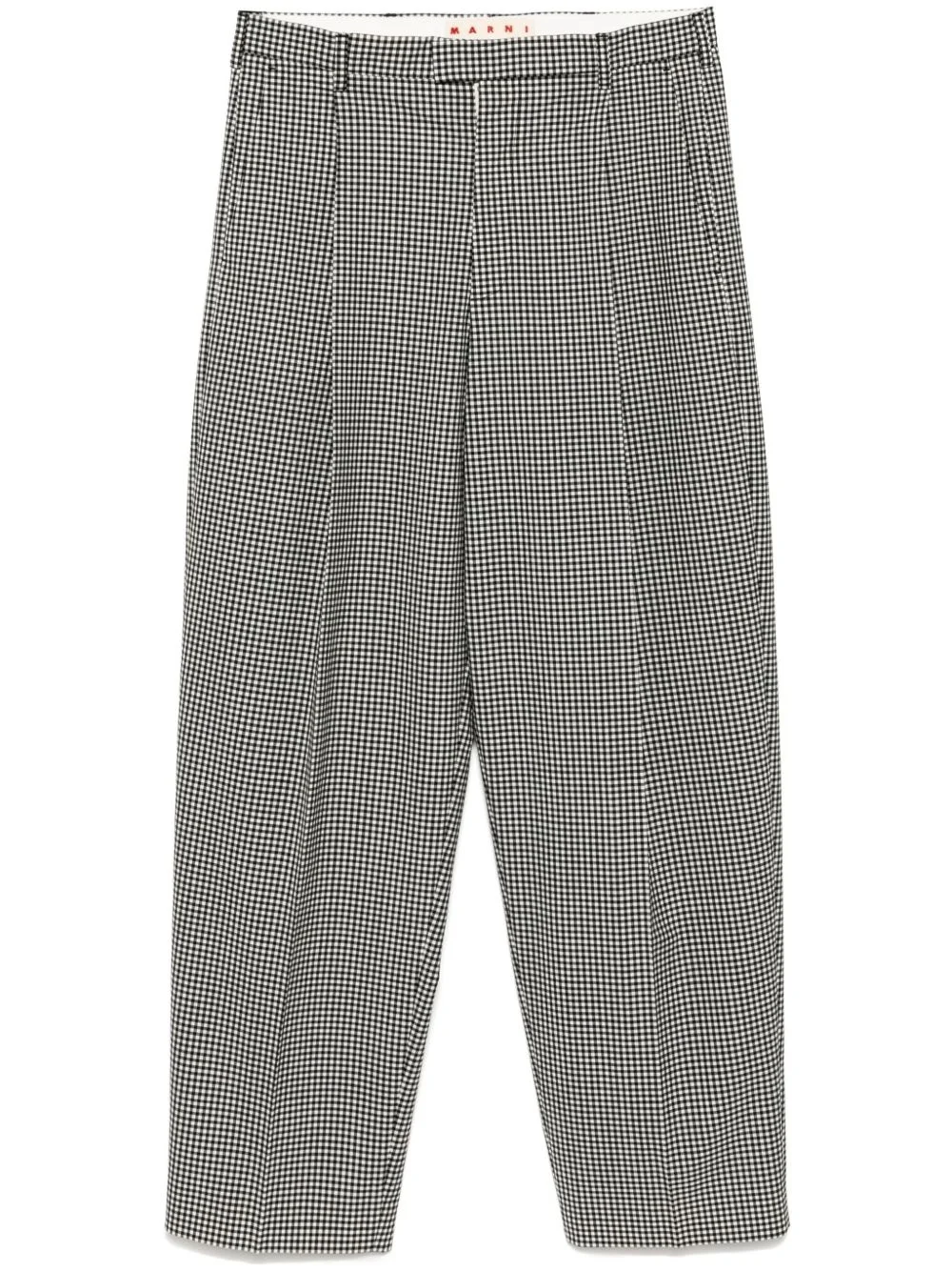 checked trousers - 1