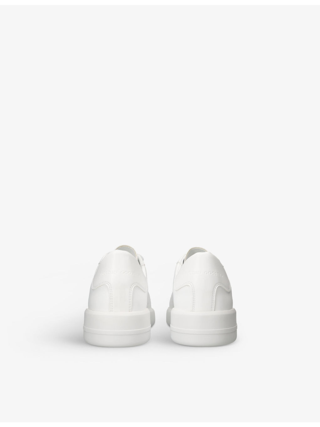 Pure Star star-embroidered faux-leather low-top trainers - 4