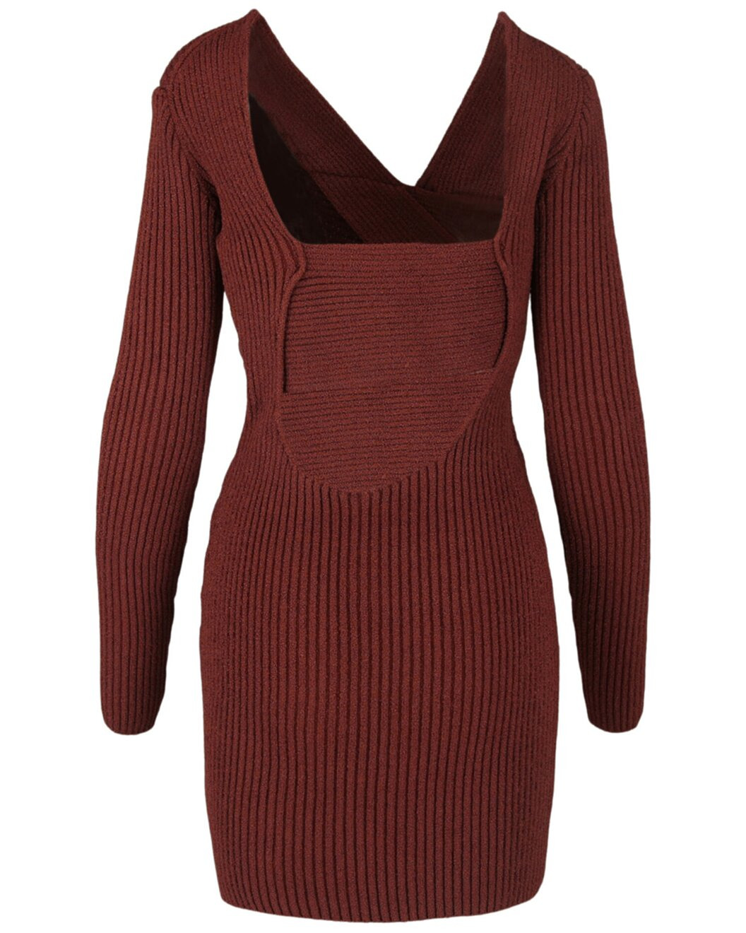 Bottega Veneta Asymmetrical V-Neck Silk-Blend Sweaterdress - 2