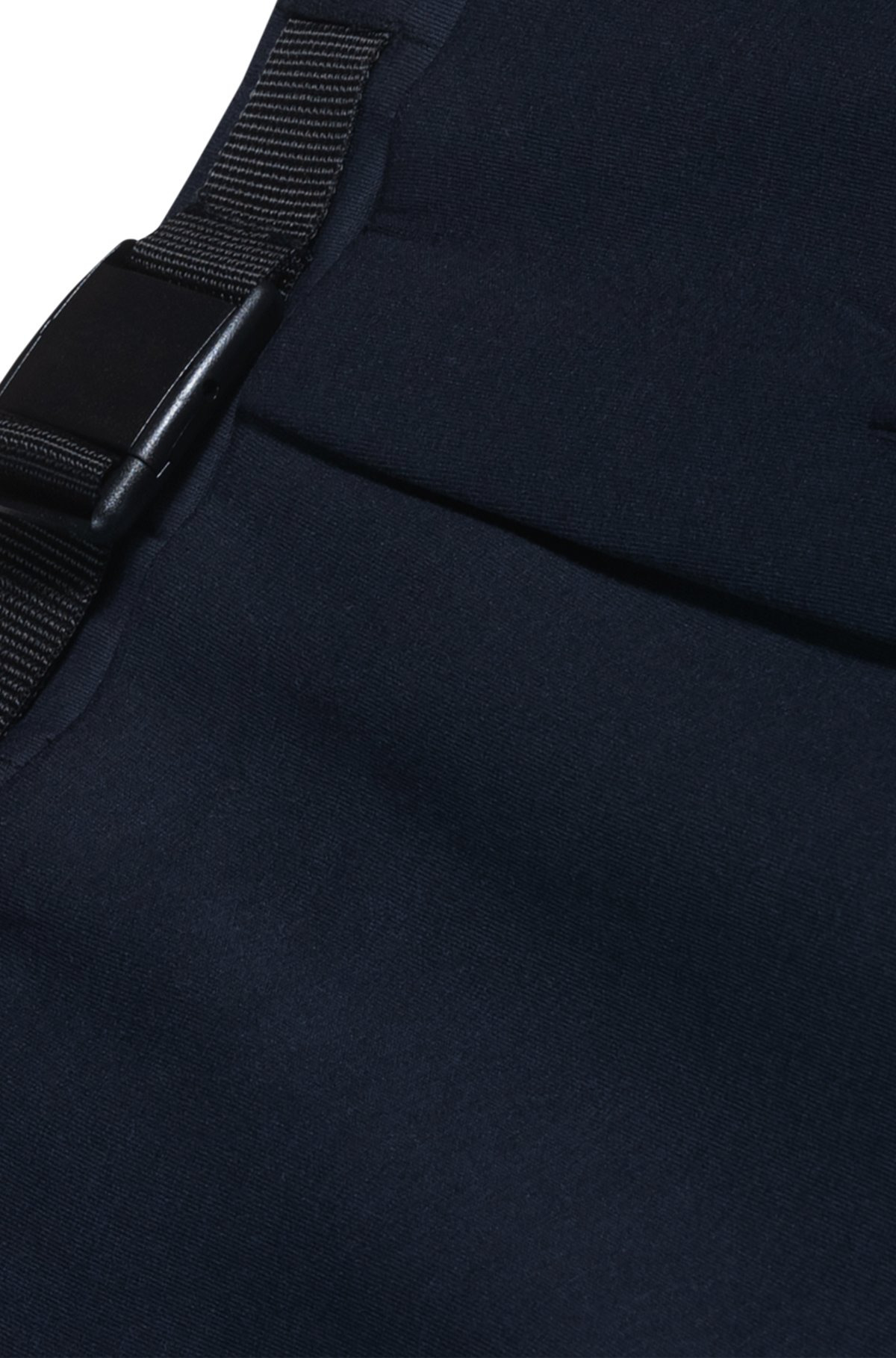 SUPER-STRETCH SHORTS WITH HOPSACK PANELING - 6