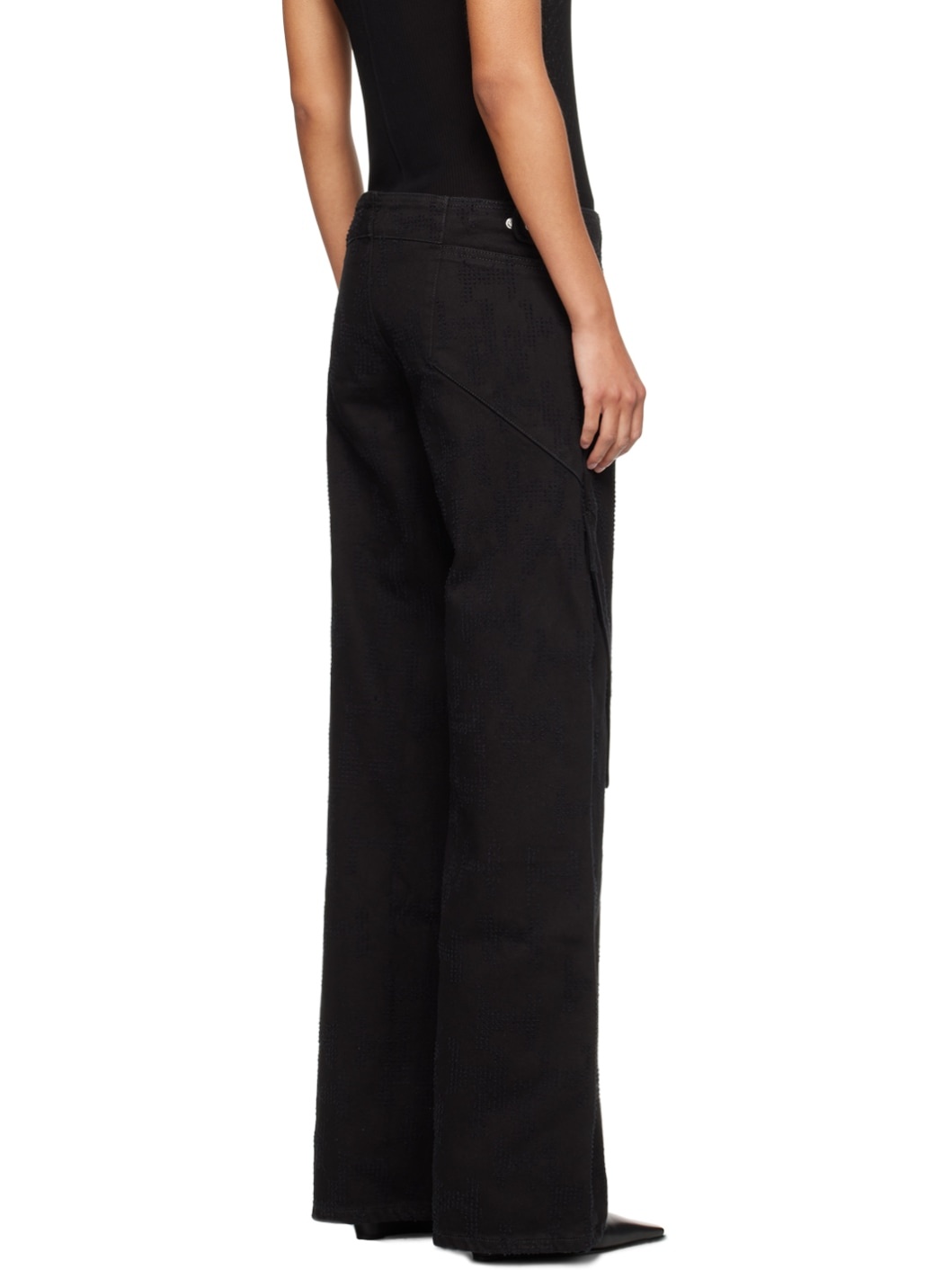 Black Mycelium Jeans - 3
