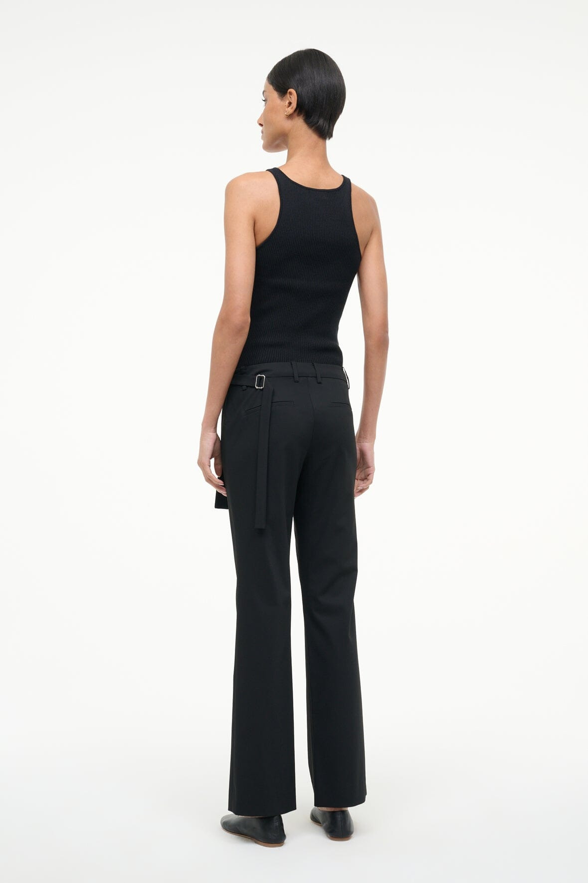 STAUD HANNAH PANT BLACK - 2