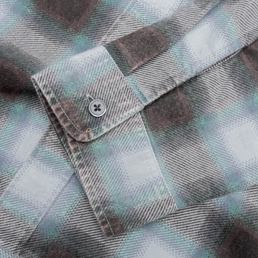 JUNE PLAID SHIRT - BONE - 5