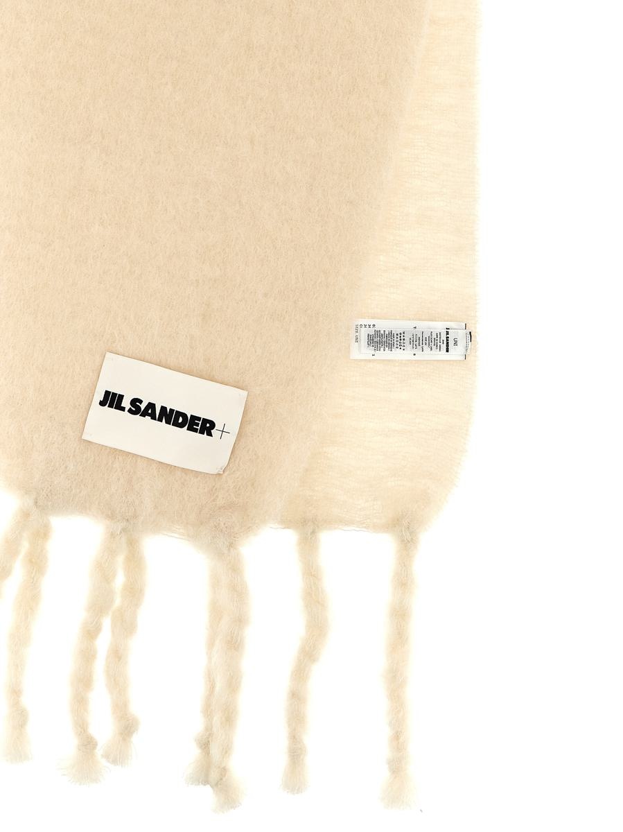 Jil Sander Logo Label Scarf - 3