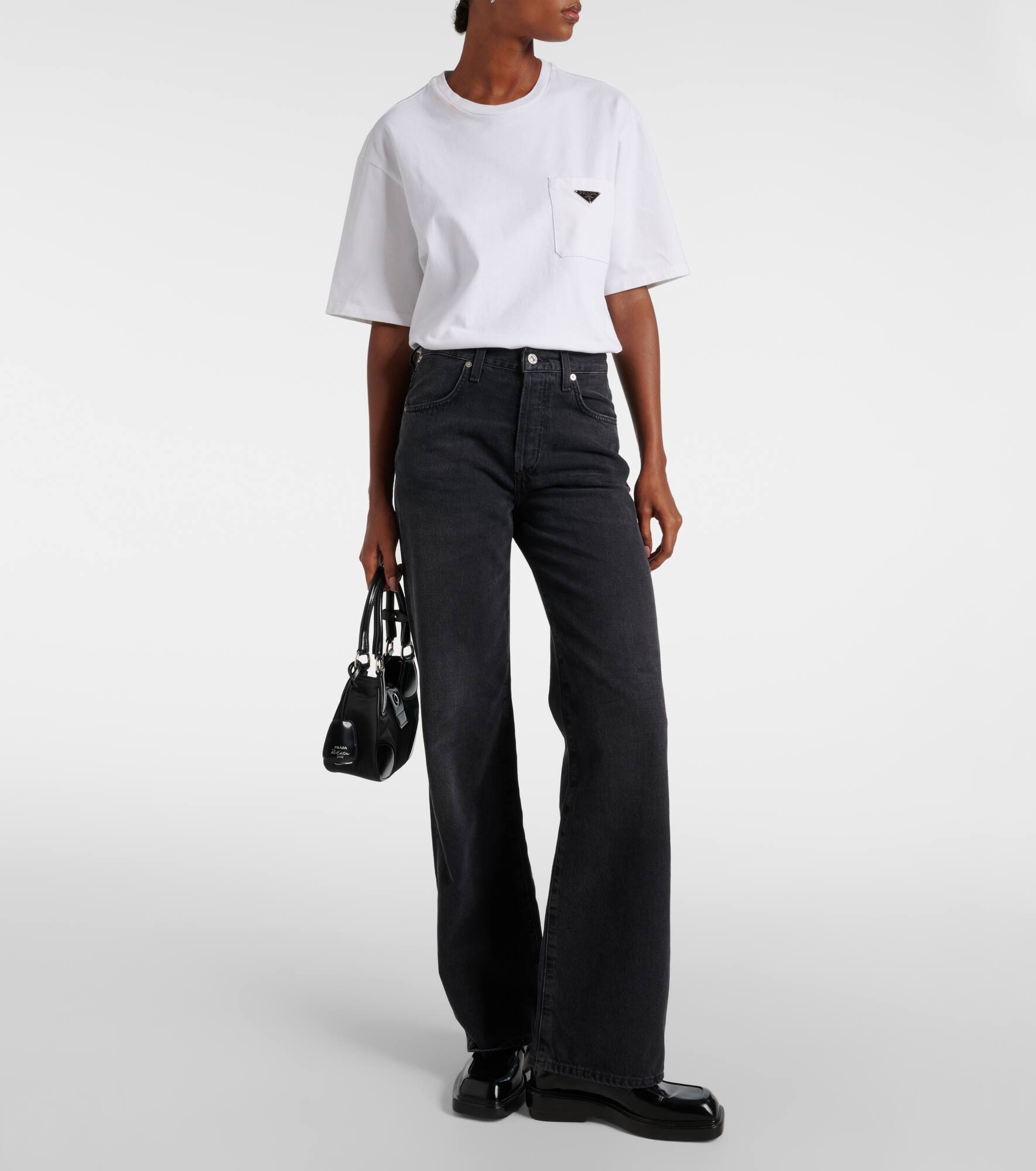 Annina 33 high-rise wide-leg jeans - 7