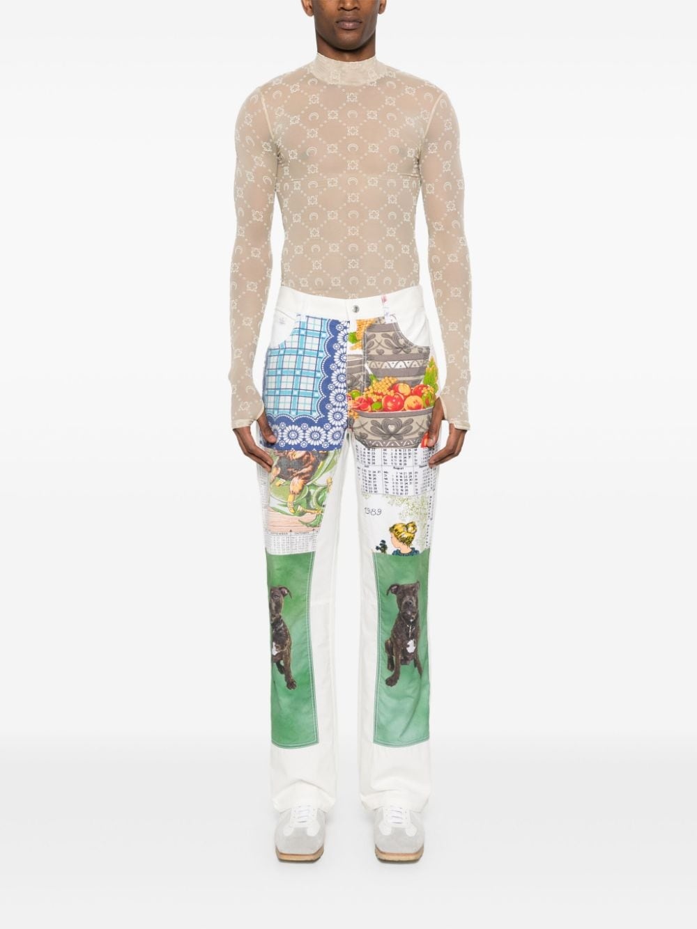 Calendar straight trousers - 2