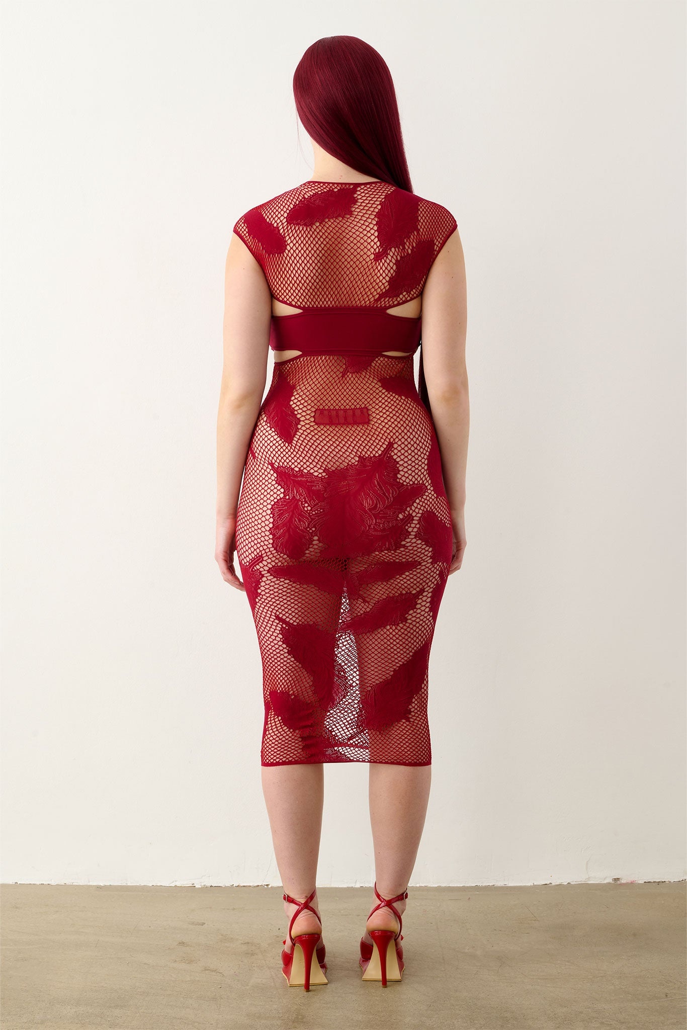 JA'MIE DRESS RED - 4