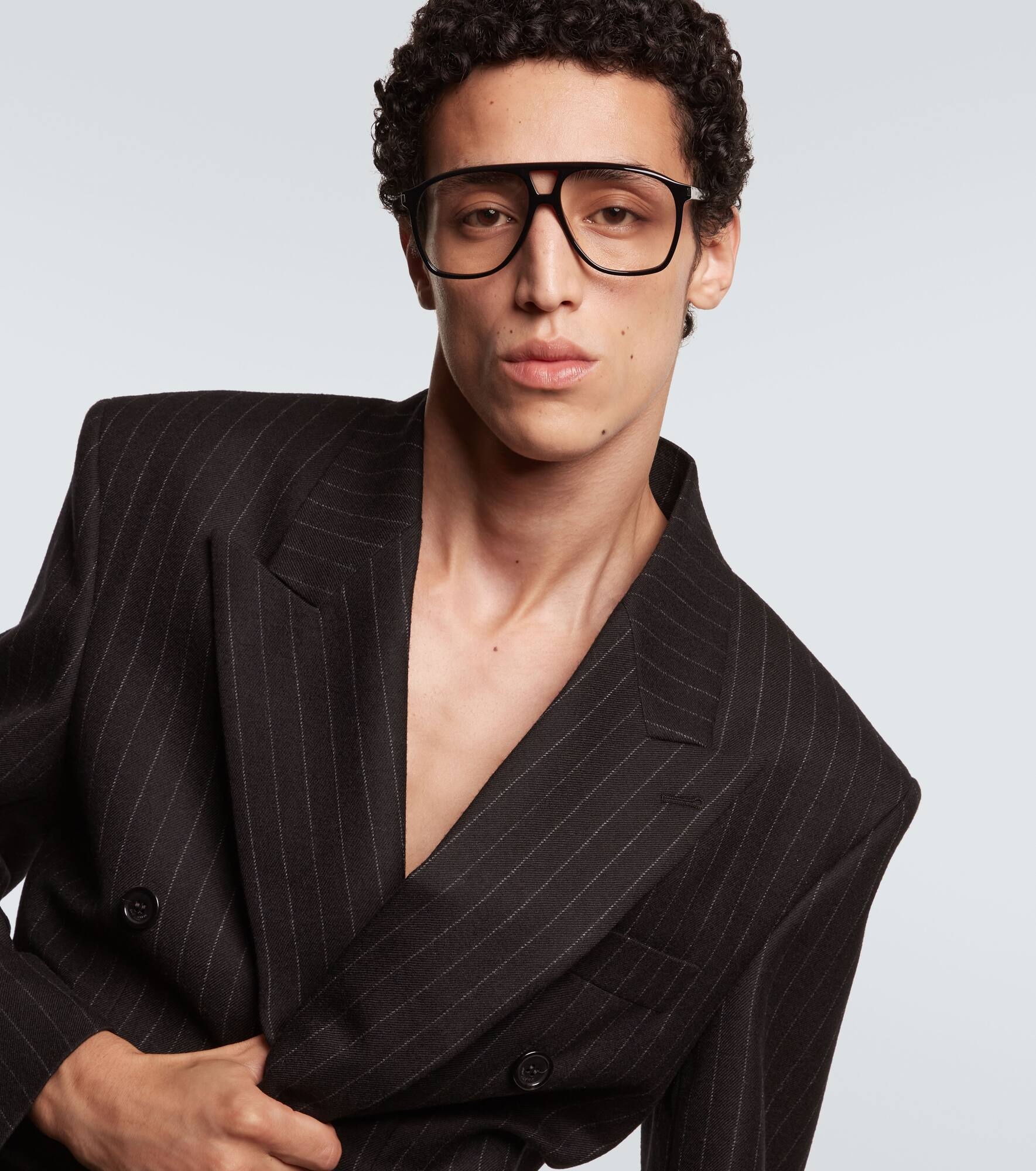 SL 596 Dune browline glasses - 2