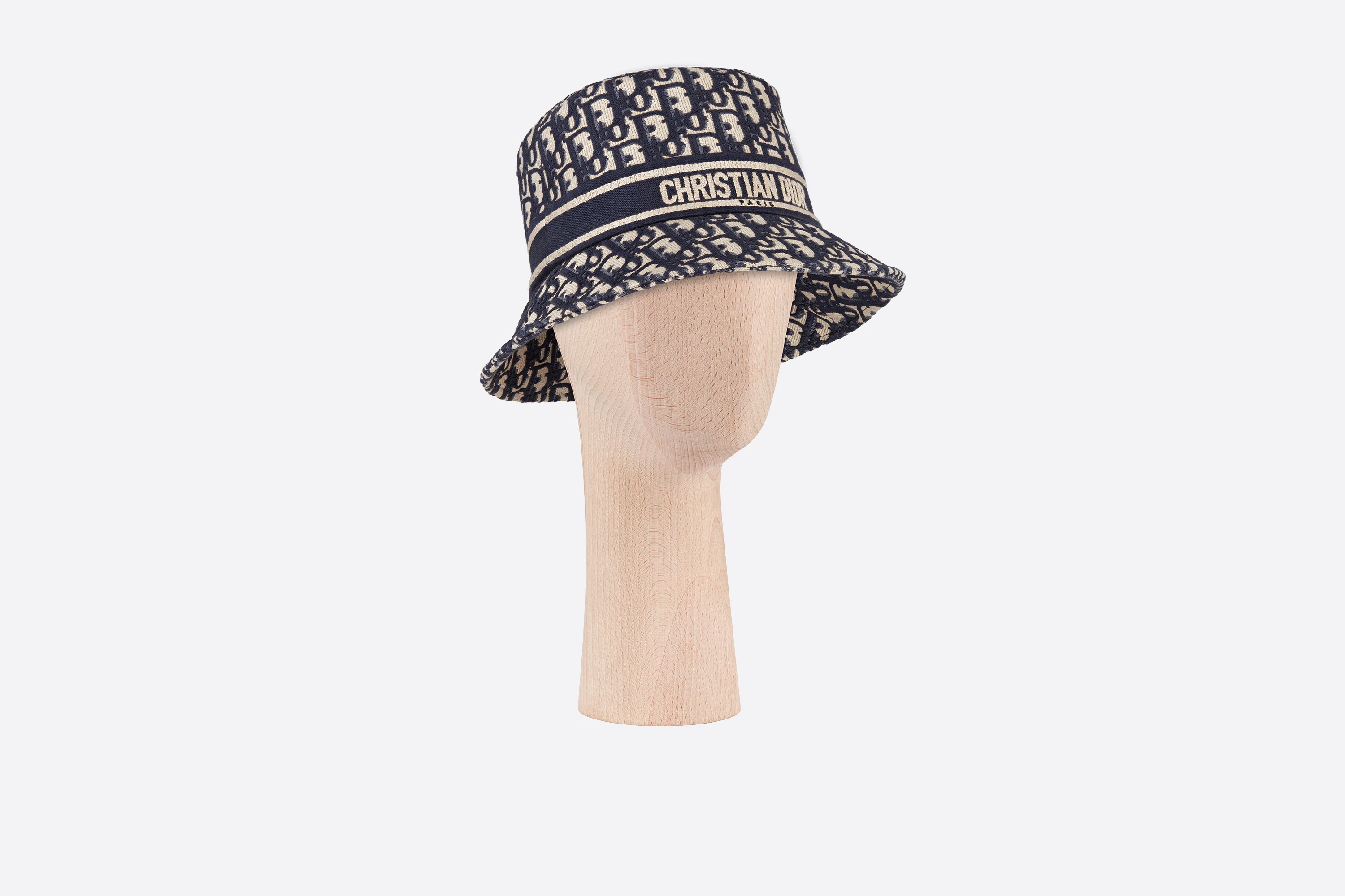 D-Oblique Small Brim Bucket Hat - 1