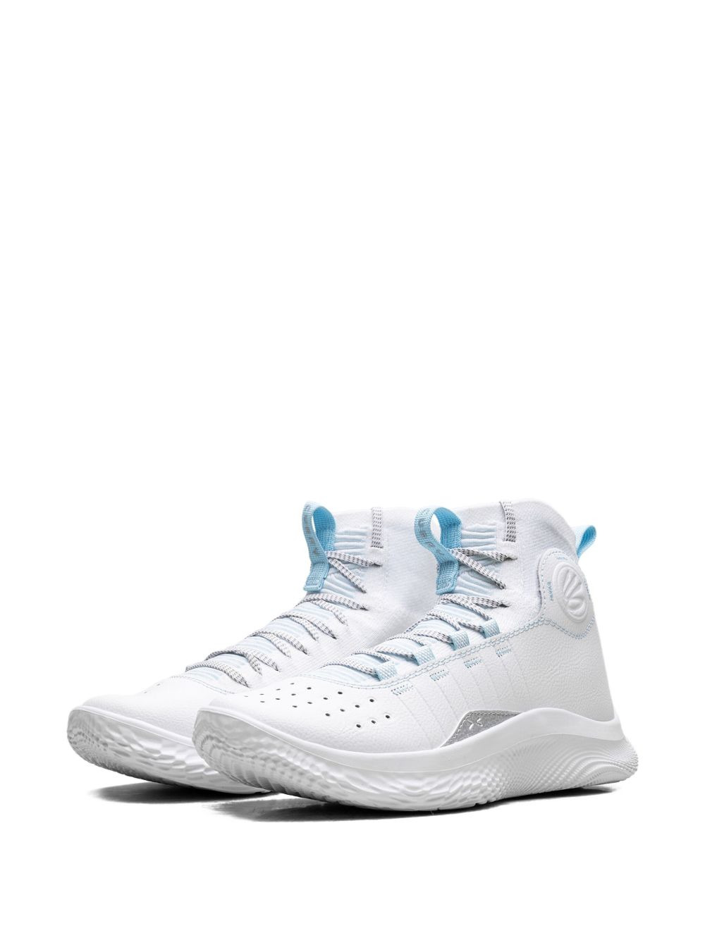 Curry 4 FloTro "White Stream/Silver" sneakers - 3