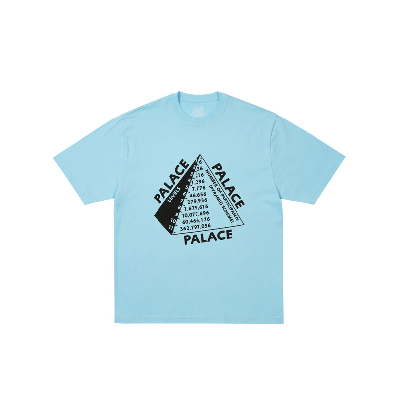 SCHEME T-SHIRT SKYLINE BLUE 1