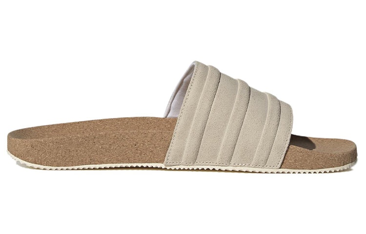 adidas Originals Adilette Premium Slides 'Cork Pack Wonder White' ID2016 - 2