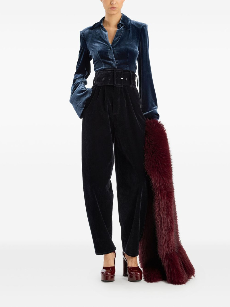 ROTATE belted tapered trousers outlook