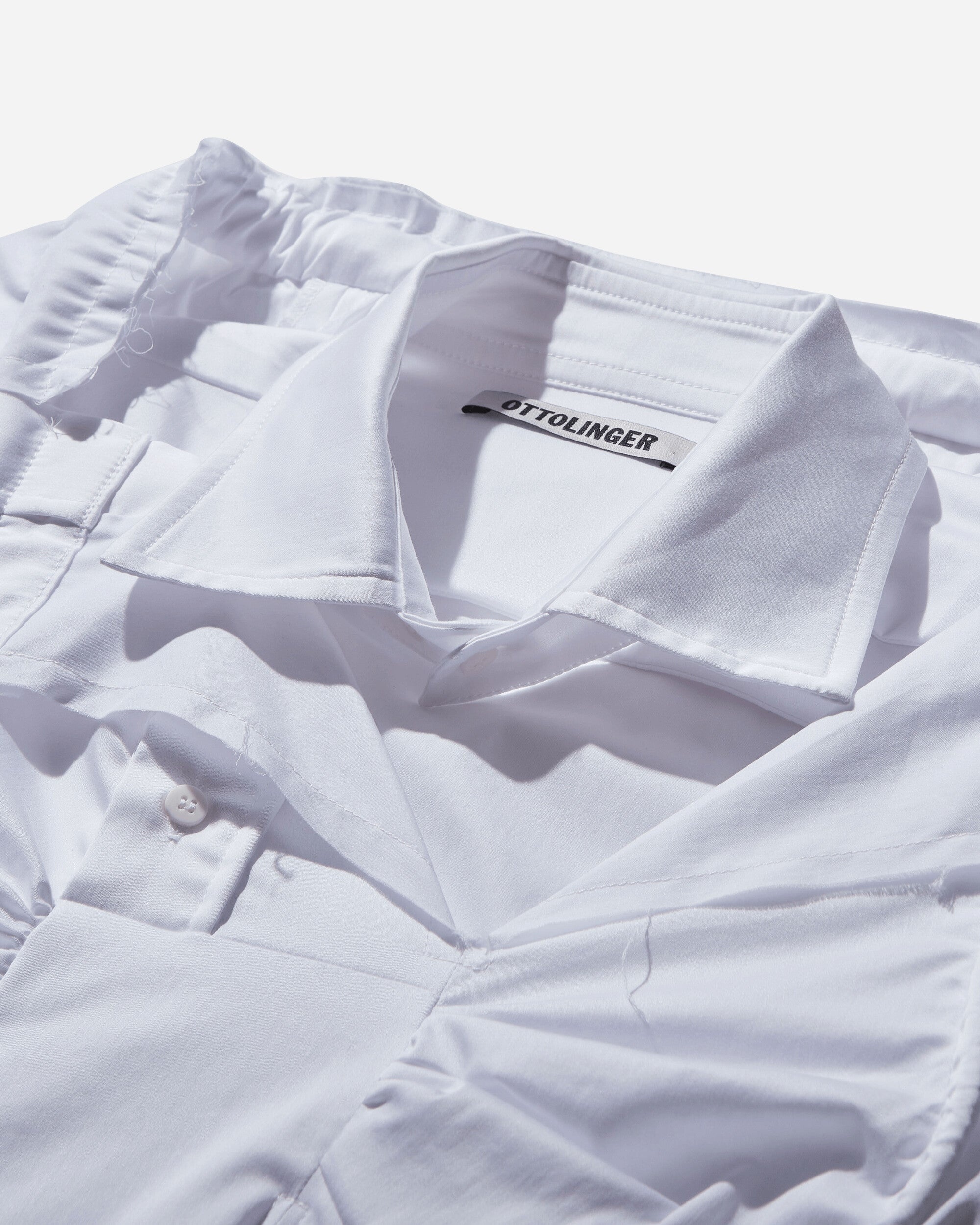 Women's Lavallière Shirt White - 3