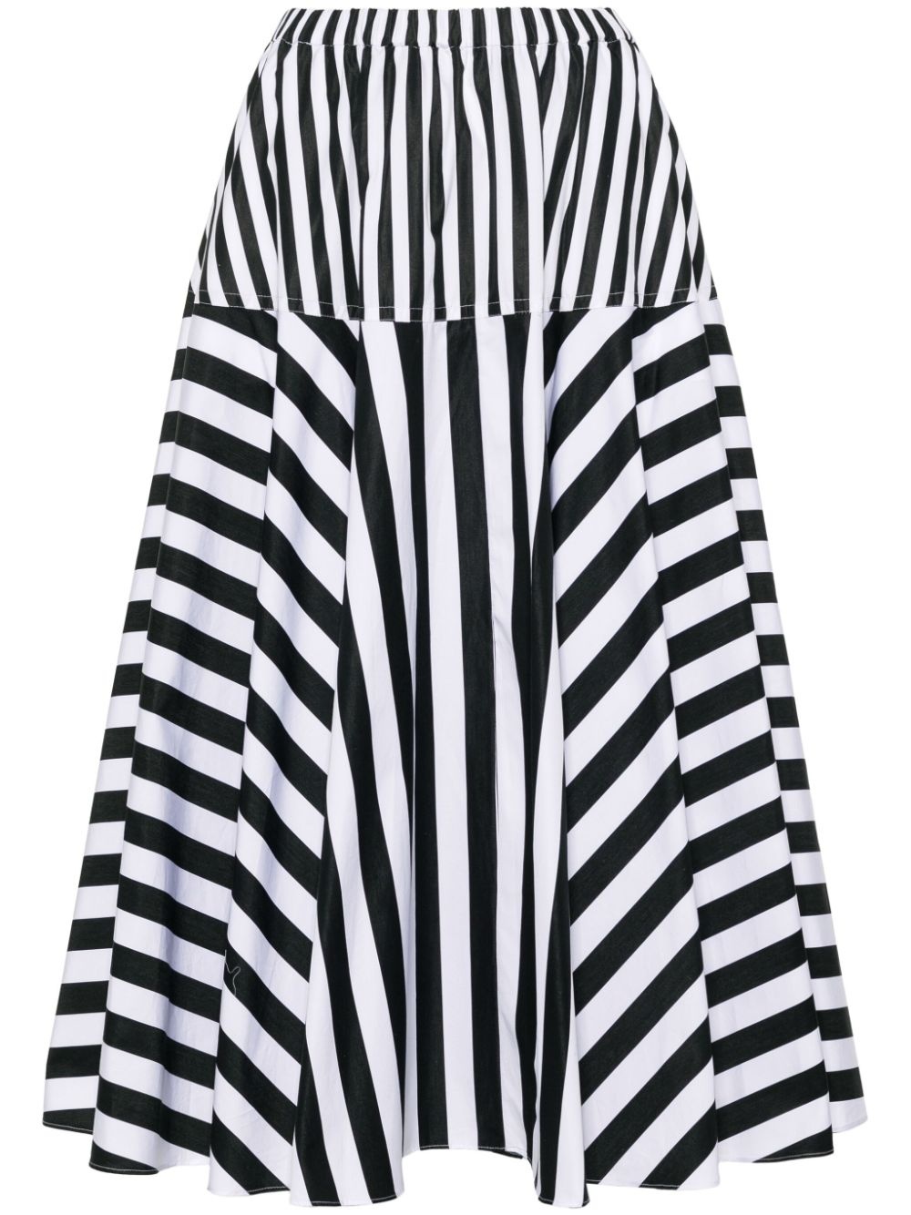 striped maxi skirt - 1
