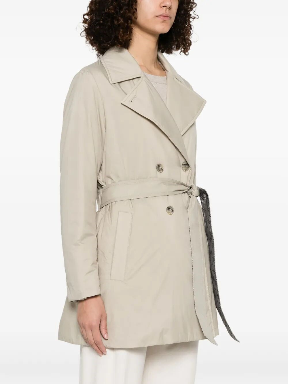 Trench With `Ecoage` Belt - 4