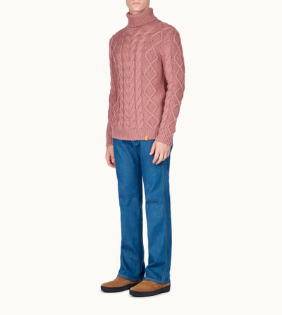 Tod's POLO NECK JUMPER - PINK outlook