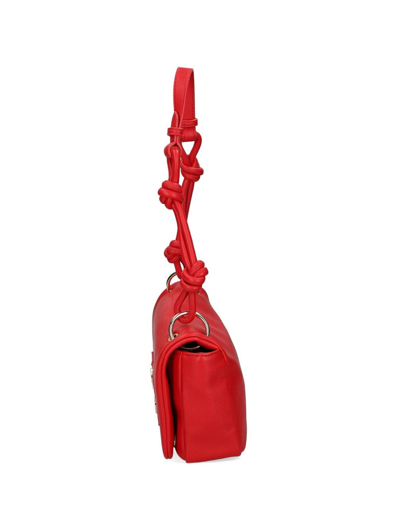 logo-plaque knotted-strap shoulder bag 4