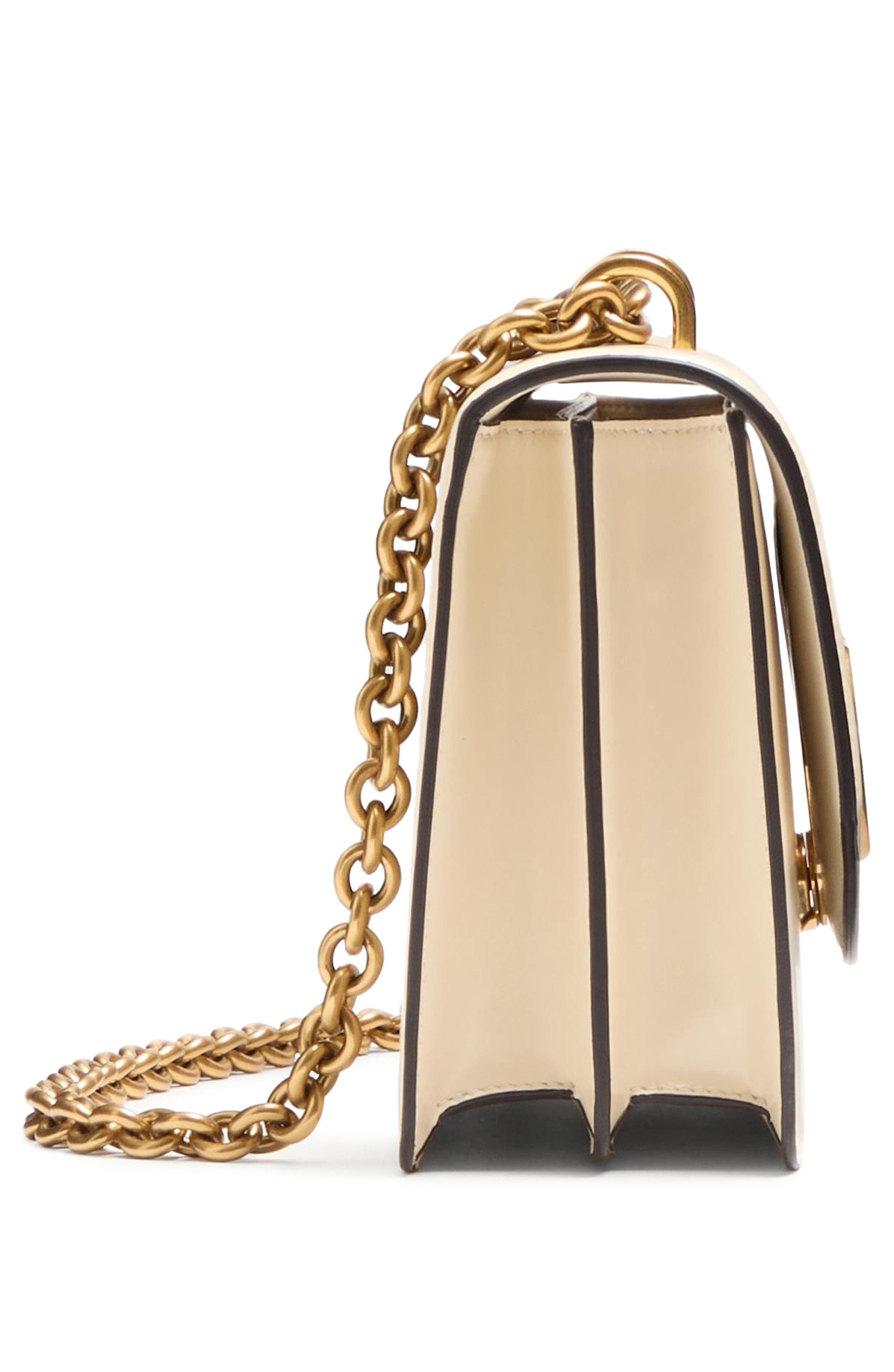 Valentino Garavani Vain VLOGO Leather Shoulder Bag in Butter at Nordstrom - 5