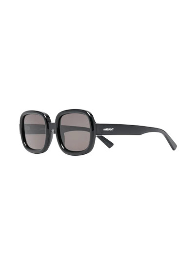 Ambush tinted oversize-frame sunglasses outlook