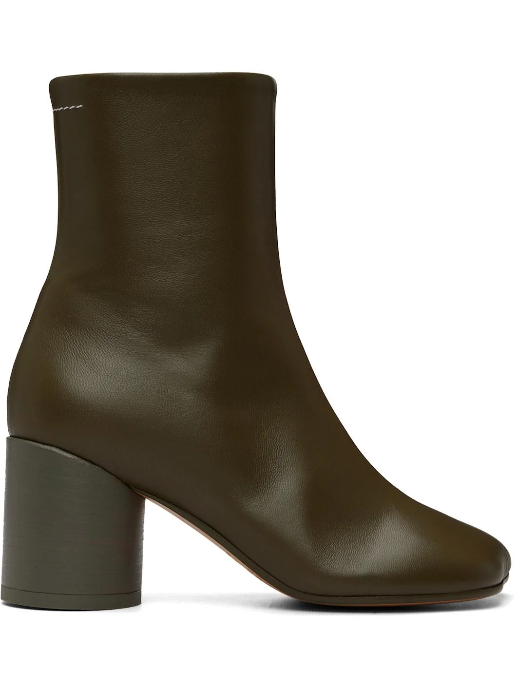 Khaki Anatomic Ankle Boots - 1