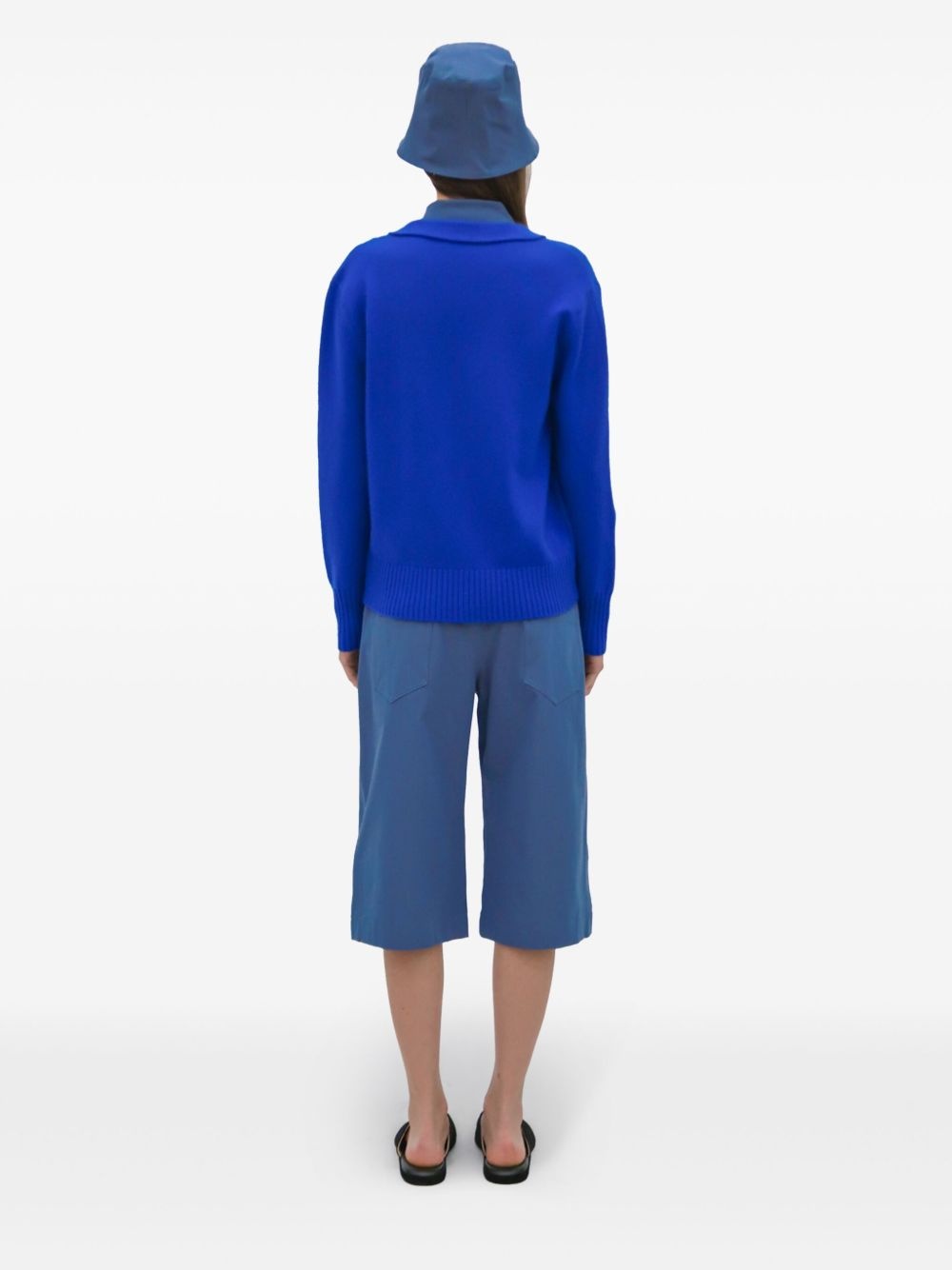knee-length shorts - 5