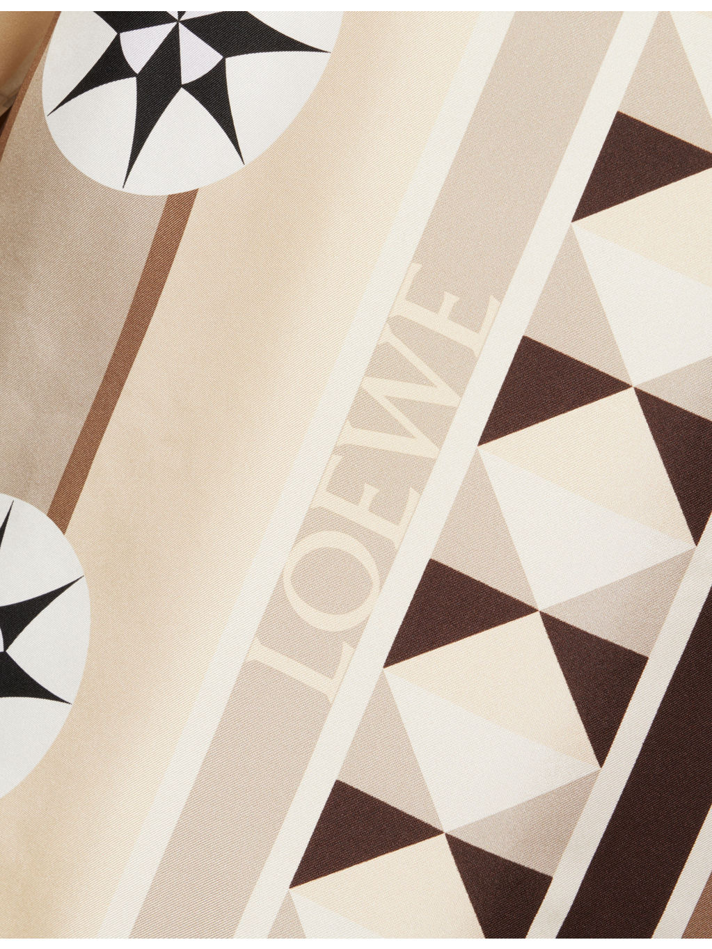 Loewe x Paula's Ibiza Geometric-Print Silk Shirt - 6