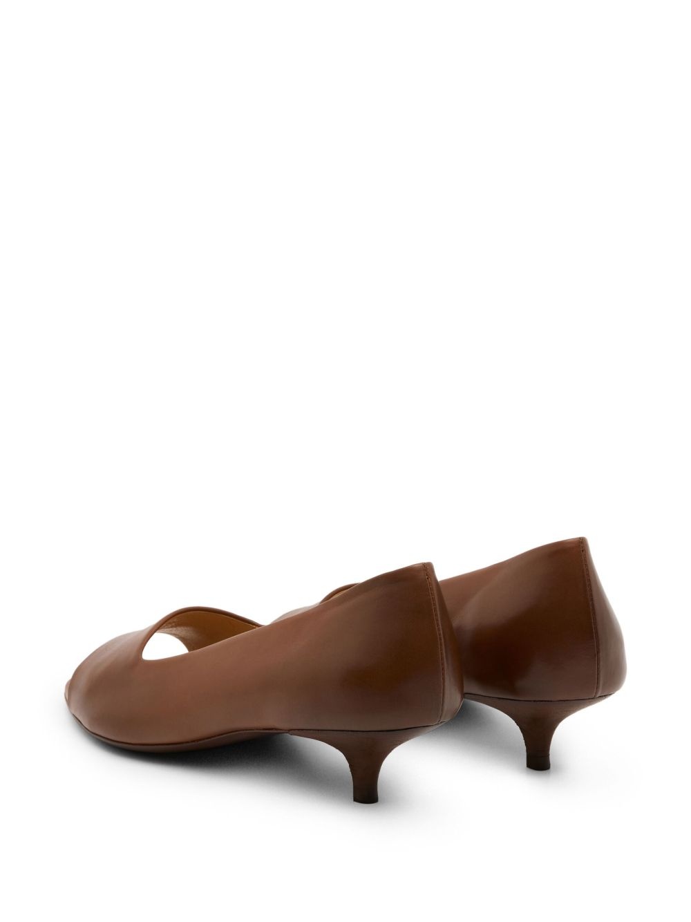 burnished-finish pumps - 3