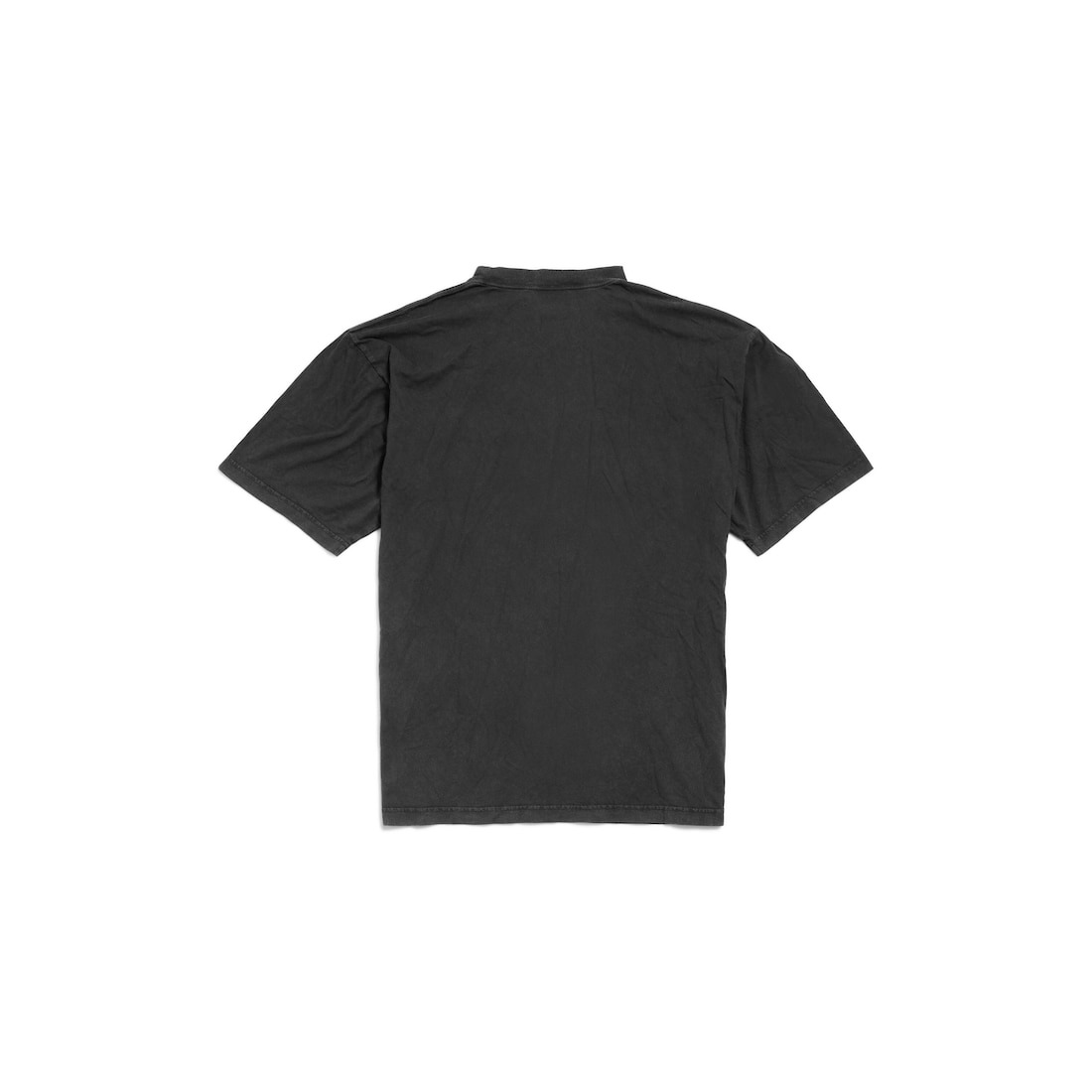 Men's Bb Icon Stencil T-shirt Medium Fit in Black Faded - 2