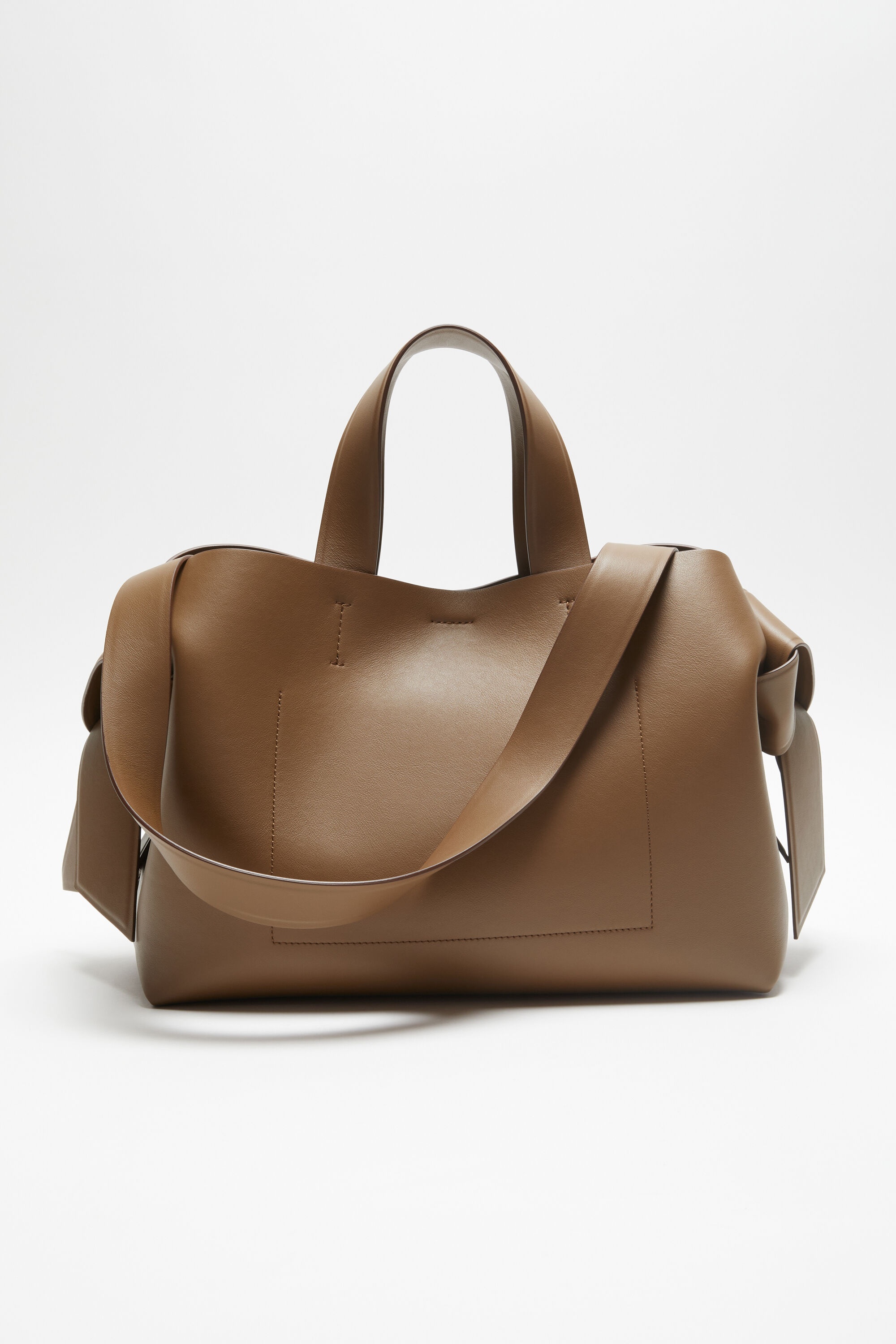 Musubi midi tote - Camel brown - 3