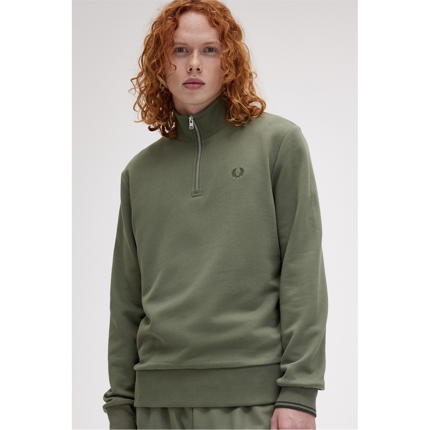 FREDPERRY HALF ZIP TOP - 3