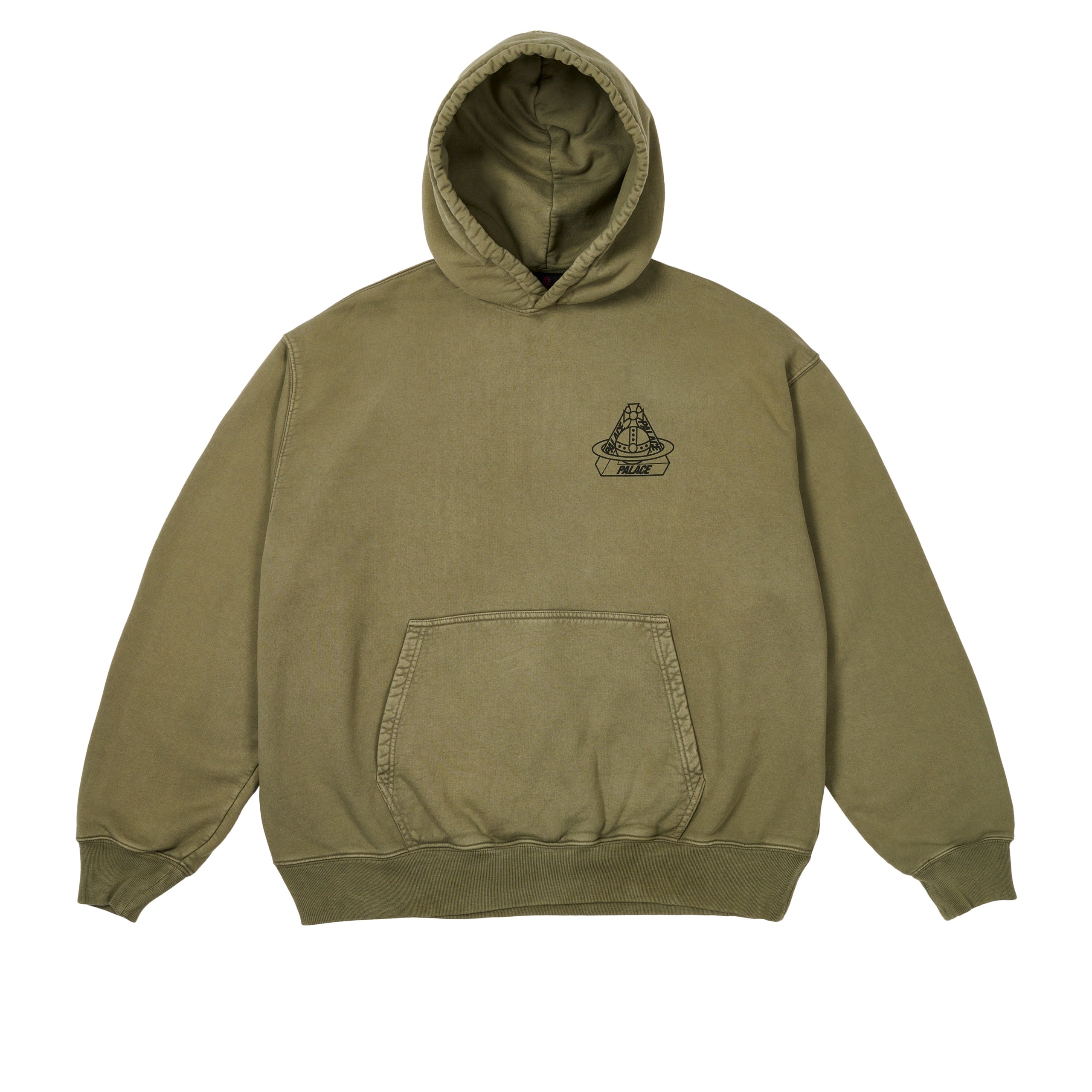 PALACE VIVIENNE WESTWOOD HOOD OLIVE - 2