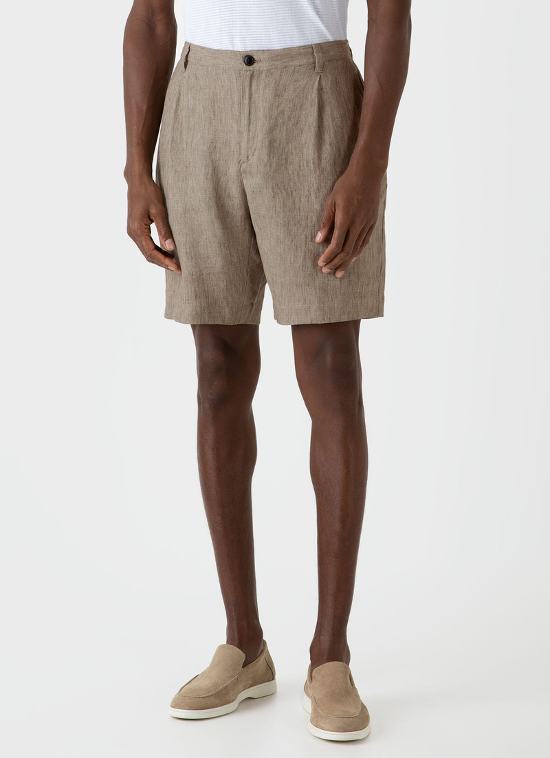 Sunspel Pleated Linen Short outlook