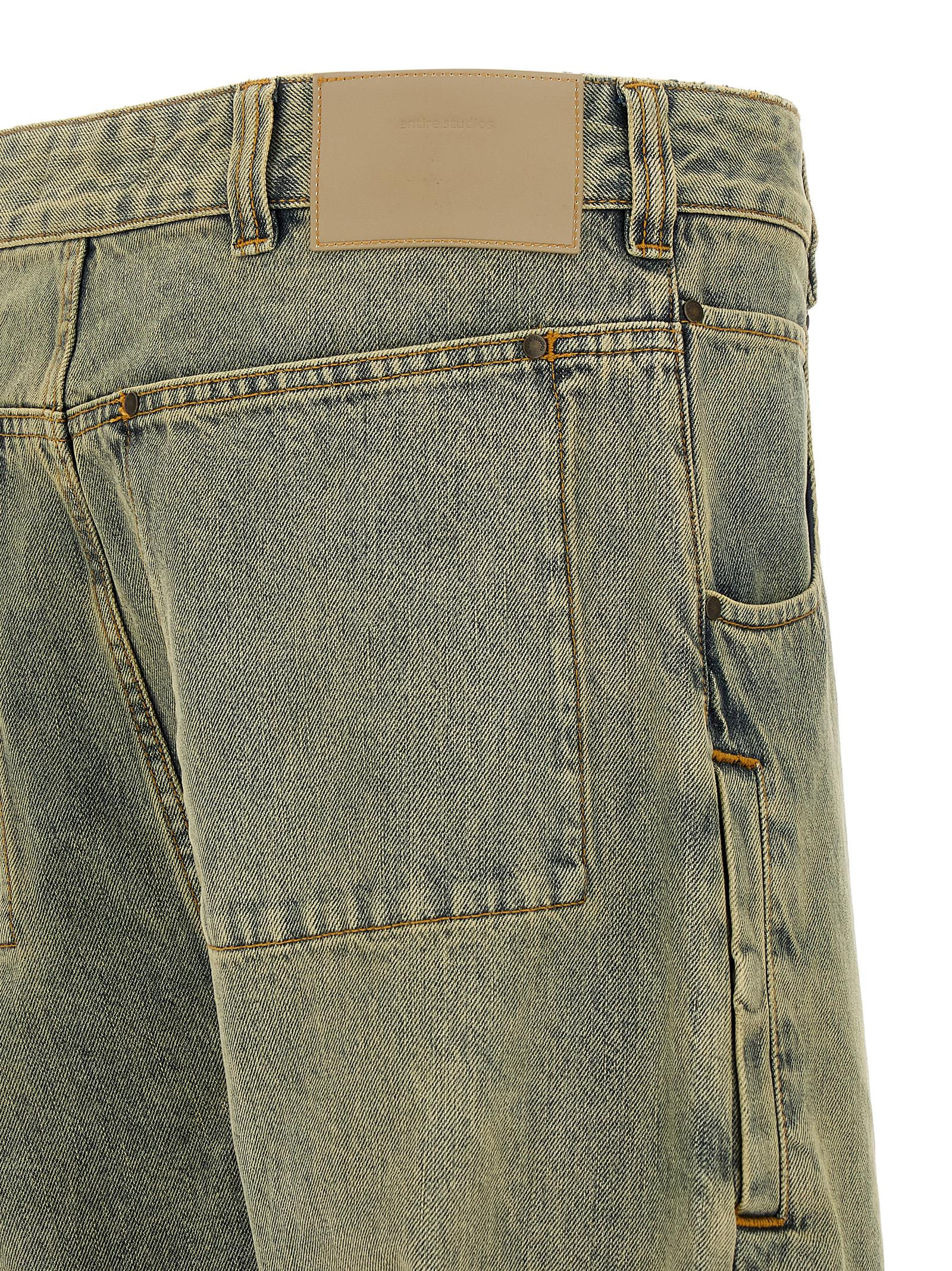 Gem Surface Wave Jeans Yellow - 4