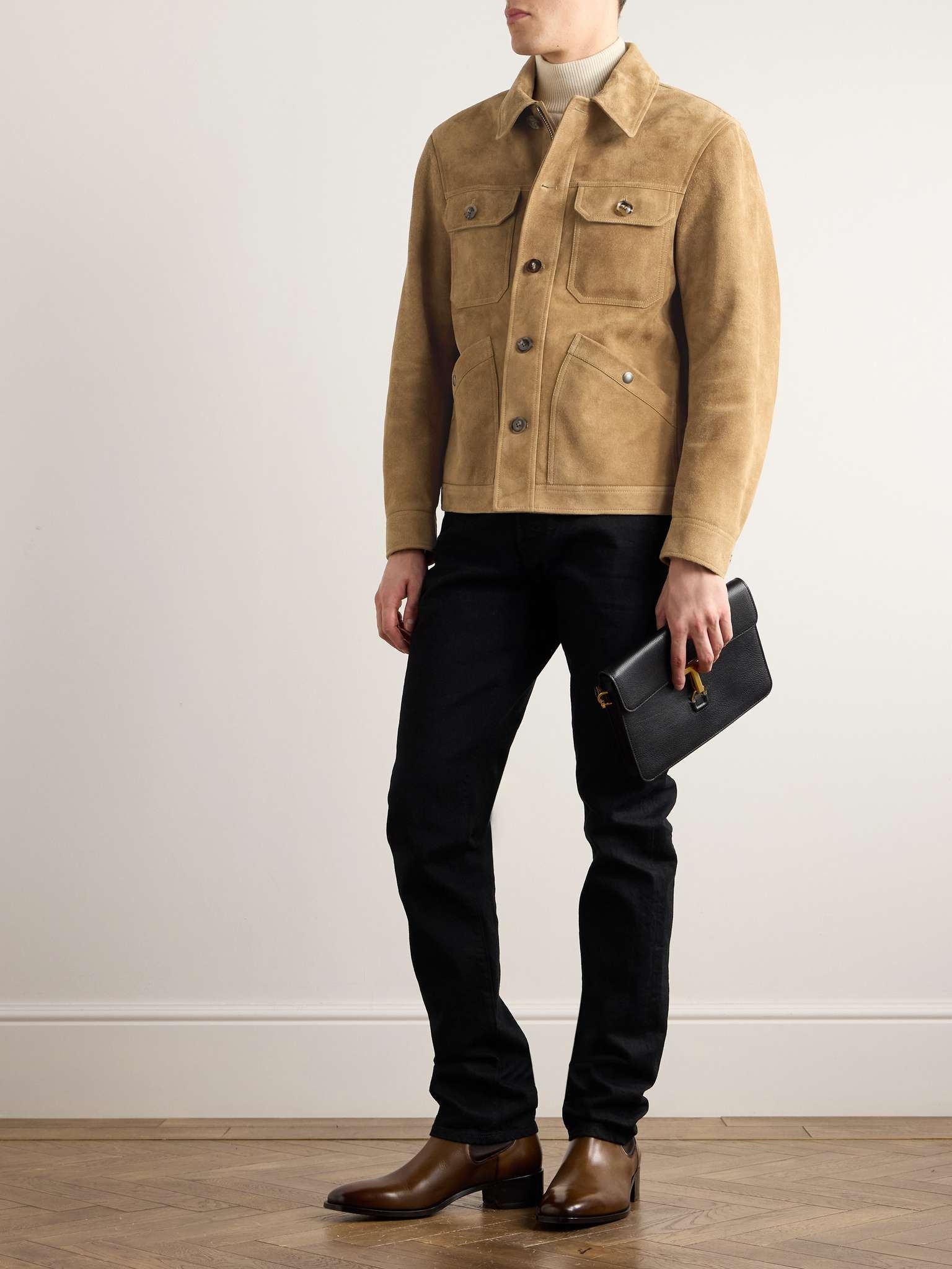 Heathered Suede Jacket - 2